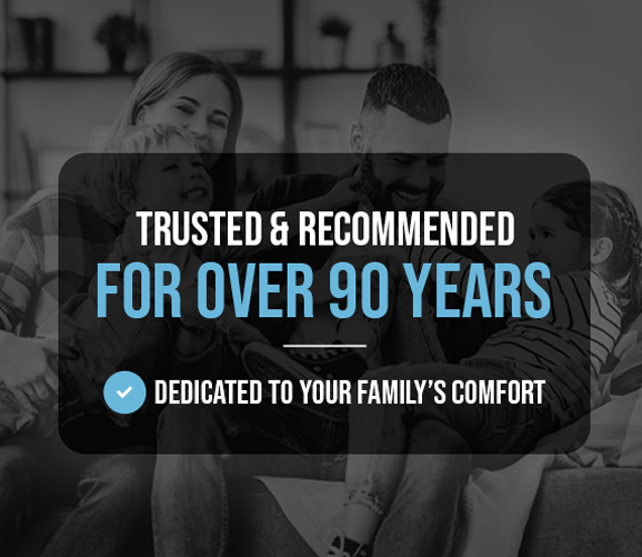 Trusted & Recommended for over 90 years - hero image