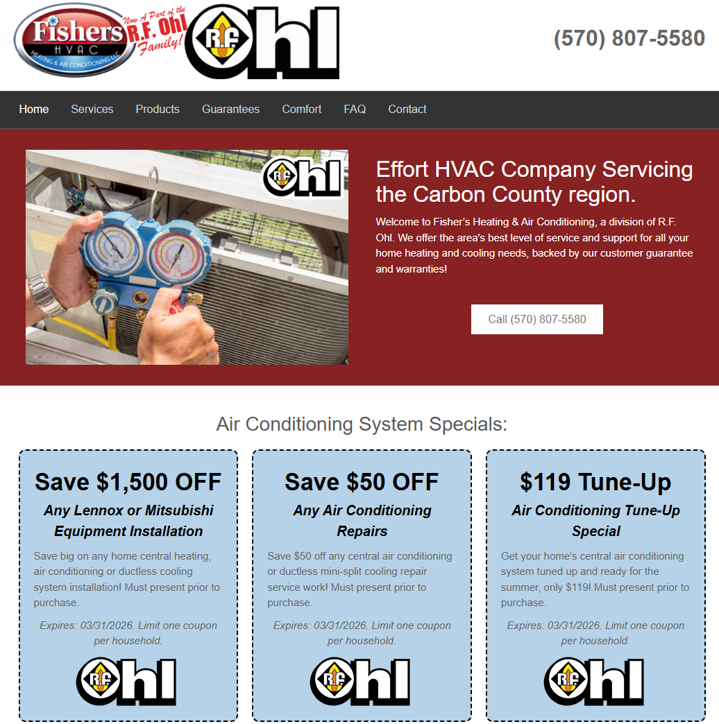 Fisher's HVAC