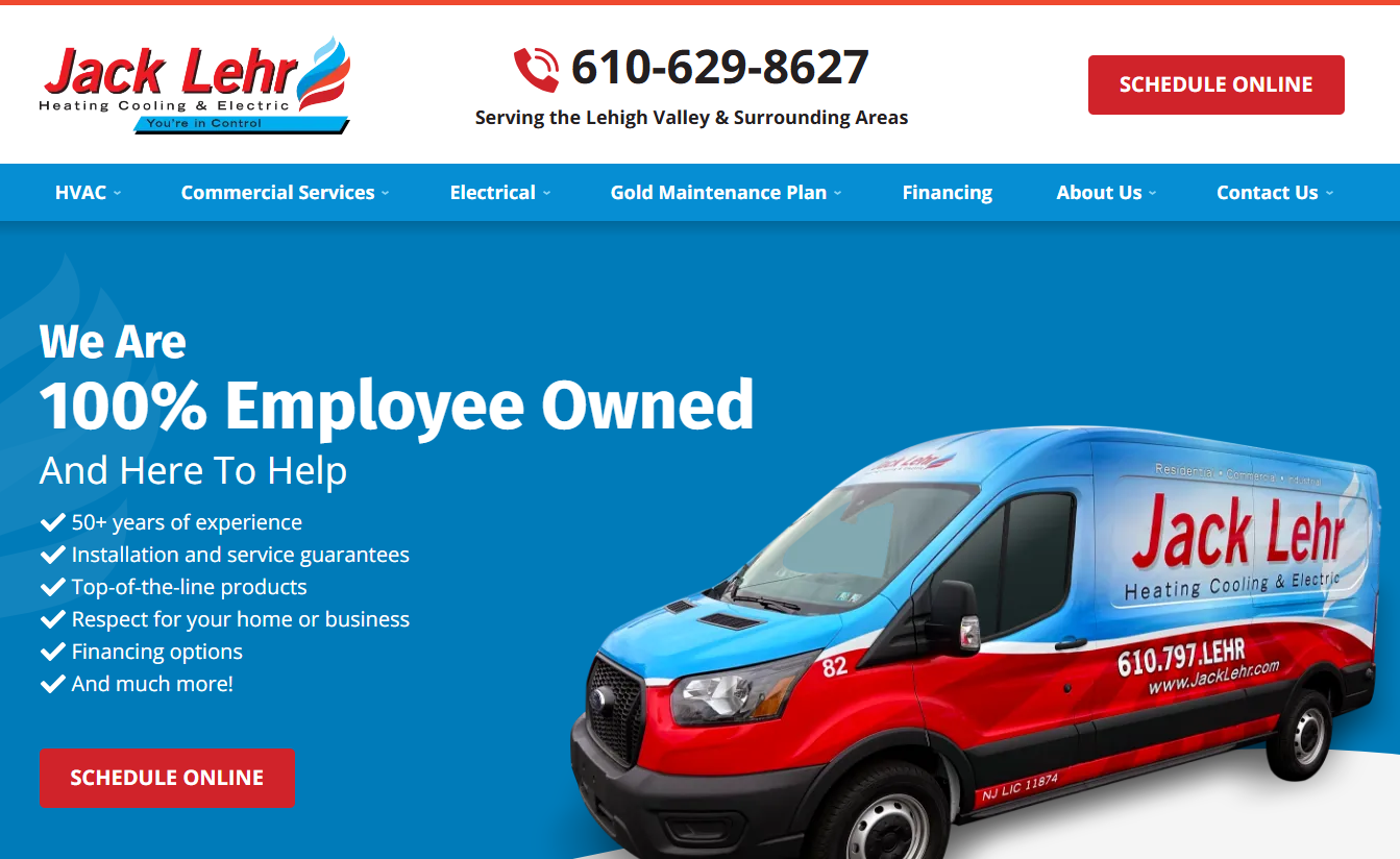 Jack Lehr Heating, Cooling and Electric